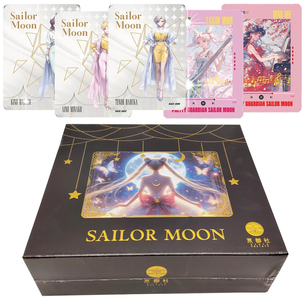Tarjeta de personaje exquisito Sailor Moon, chica mágica se transforma en la versión Q de Anime, bonita tarjeta de protagonista, juguetes y pasatiempos Doujin