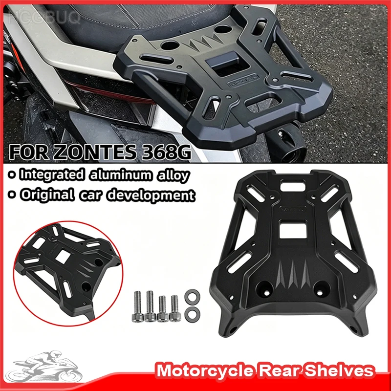 

For ZONTES 368G 368 G 368-G Motorcycle Luggage Rack Rear Shelf Tail Frame Storage Rack Tailstock Rear Armrest Tail Box Bracket