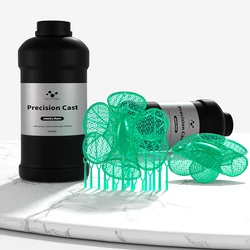 NOVA3D Jewelry Casting UV Resin LCD Jewelry 3D Printer Photopolymer Resin Jewelry Bracelet Ring Casting Resin Green Resin