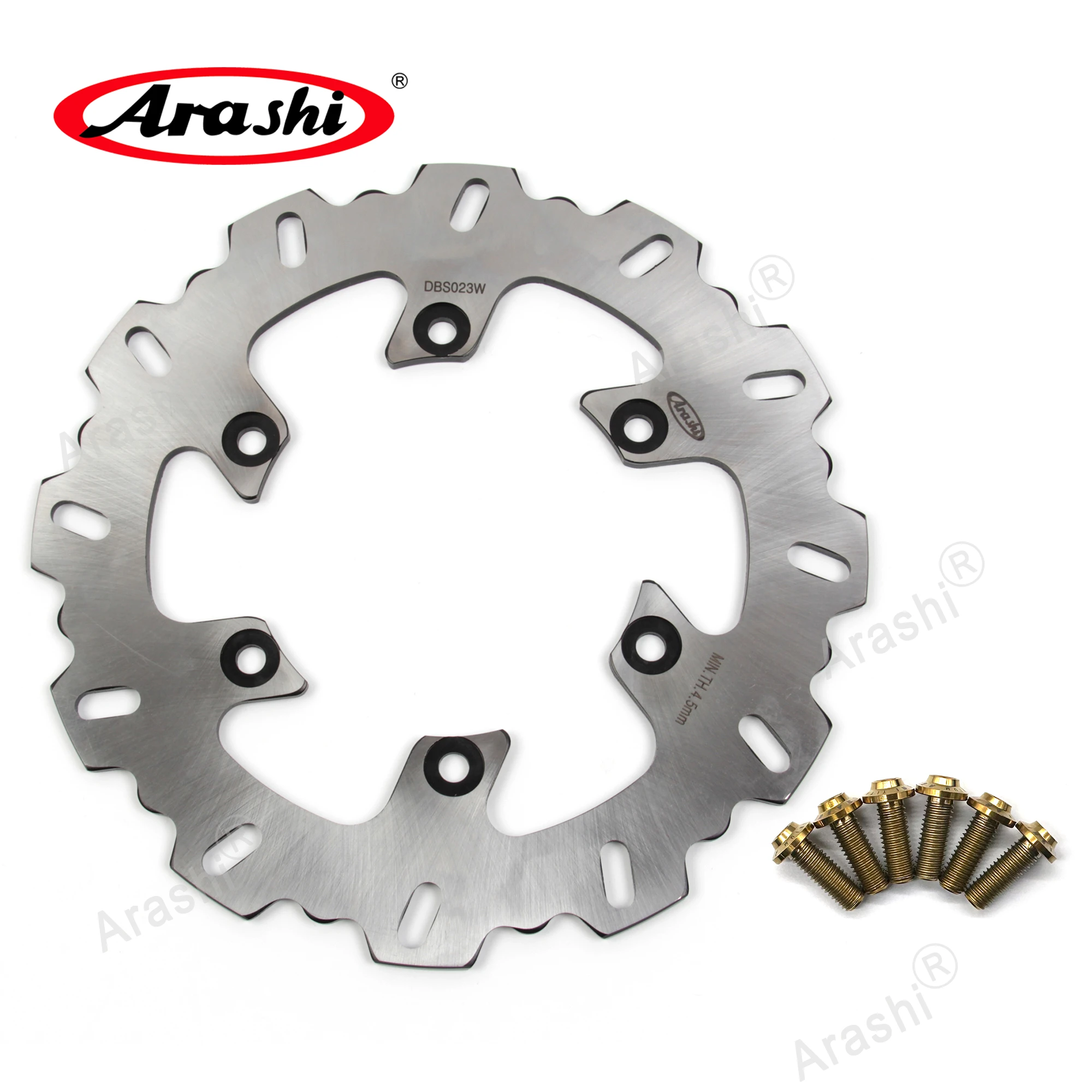 ARASHI Rear Brake Disc CNC Rotor Disk Bolts Screw For DUCATI SS SUPERSPORT 600 1994 - 2000 1995 1996 1997 1998 1999 Motorcycle