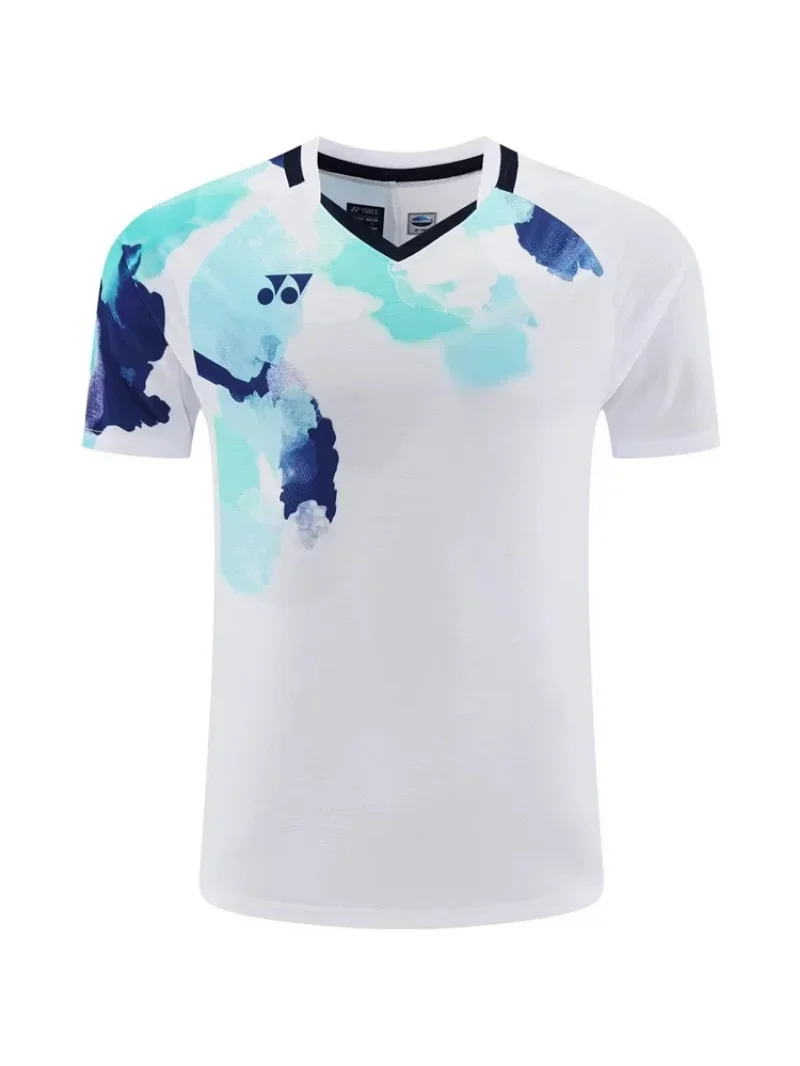 

Yonex Badminton Uniforms for Men and Women Quick-drying Breathable Sweat-absorbent Short-sleeved Competition Training Uniforms