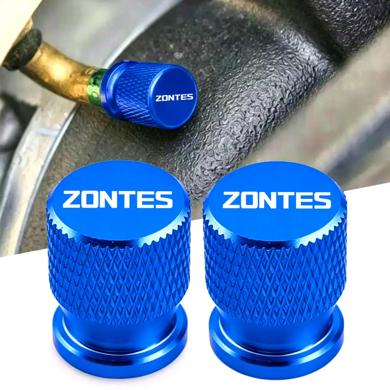 

2 Pcs Motorcycle Accessories For Zontes 368G 703R R 703F 368 D/M/E/K/G 350V 350S 350VX 350T Tire Valve Air Port Stem Cover Caps