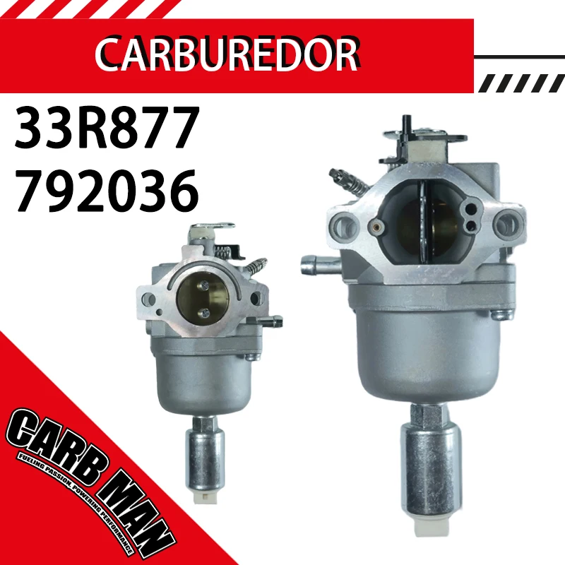 Carburetor 799256 795366 331877 Engine Carb 698945 17-21hp For Briggs & Stratton Nikki 33R877 792036 594601 594605 697216 31P677