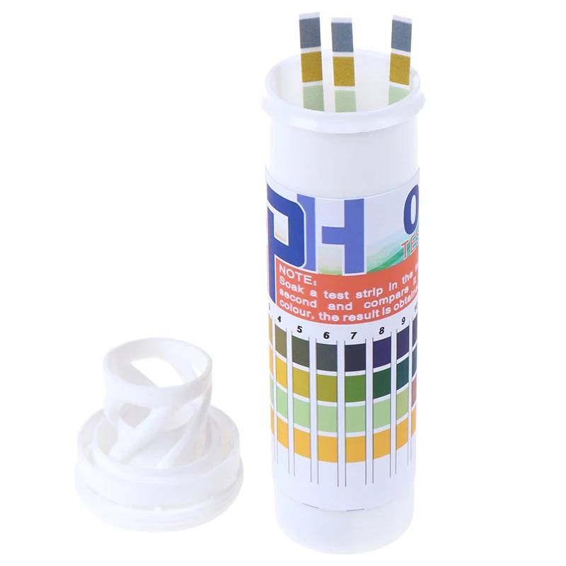 Striscia reattiva PH in bottiglia da 150 strisce Full Range 0-14 pH indicatore alcalino acido