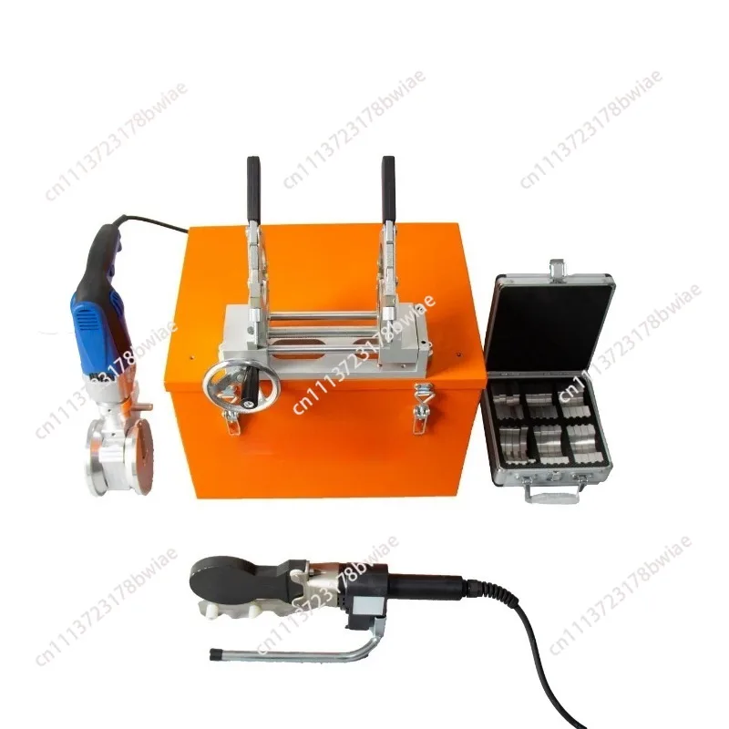 Portable plastic tube hot melt butt 110PPH mini PVDF welding machine fixture