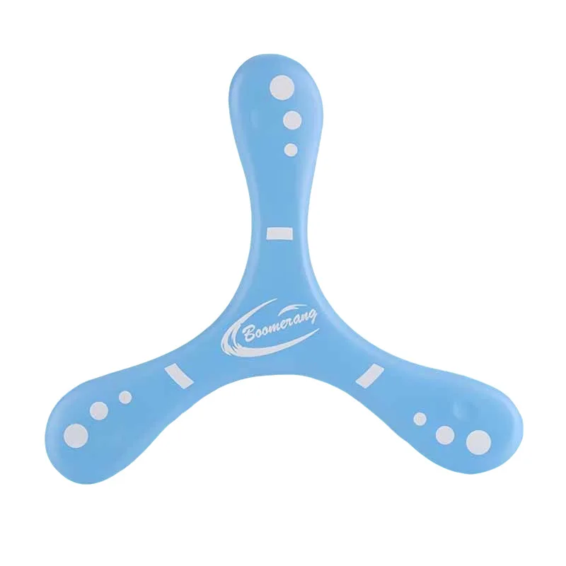 Boomerang épais surdimensionné pour enfants, croix à trois feuilles douce, jouets d'extérieur interactifs pour adultes et enfants, Puzzle, cadeaux de décompression