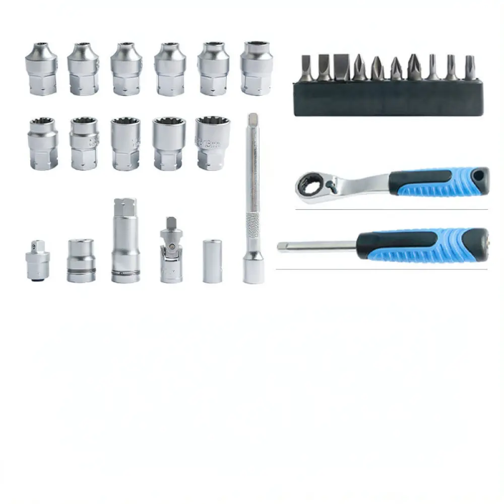 For For Musentang Ratchet Socket Wrench Set Alloy Hollow Spanner Tool Kit Automotive Repair Mechanical Hardware Equipment
