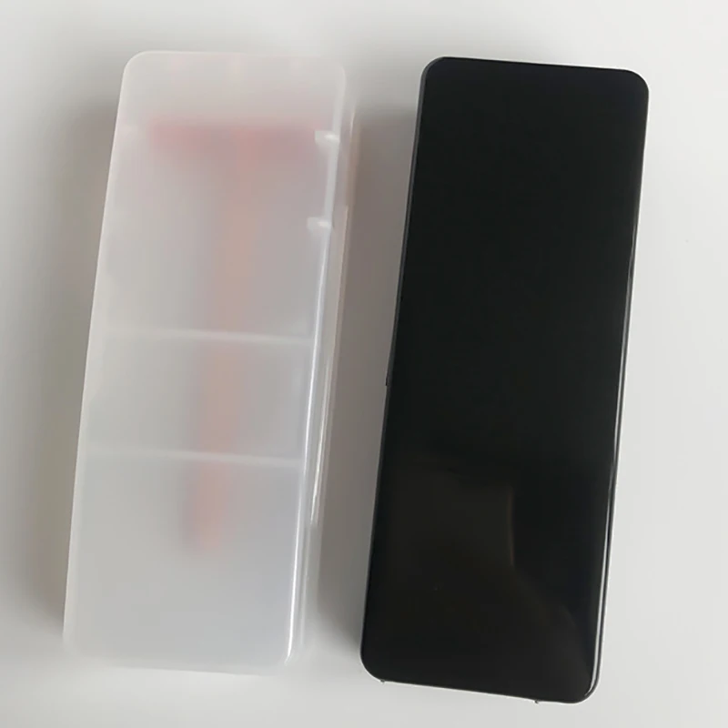 Caixa De Armazenamento Plástica Transparente para Homens, Eco-Friendly PP Caso De Barbear, Razor Box, Universal Handle Box, Alta Qualidade