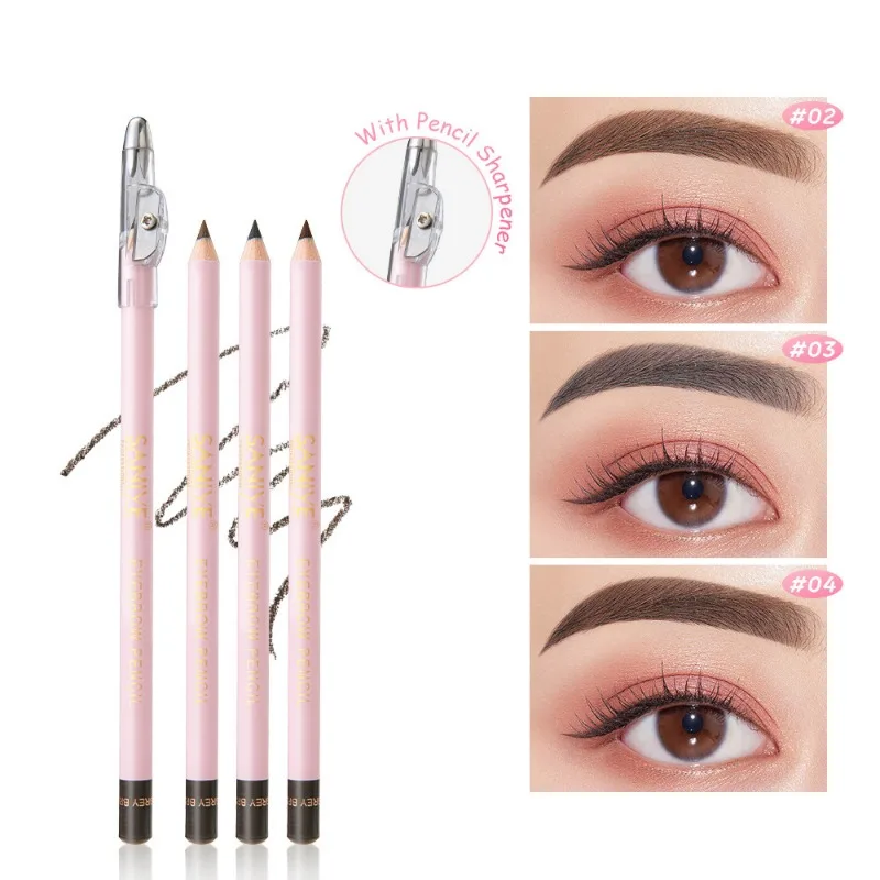 

Pencil Sharpener Eyebrow Pencil Eyeliner Long-lasting Easy Color Waterproof and Sweat Resistant Natural Eye Makeup