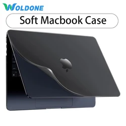TPU Soft Case for macbook 2024 Air 15 A2941 A3113 Air M2 A2681 Pro 13 14 16 A2442 M1 A2337 Pro 13 Case Anti Fingerprint