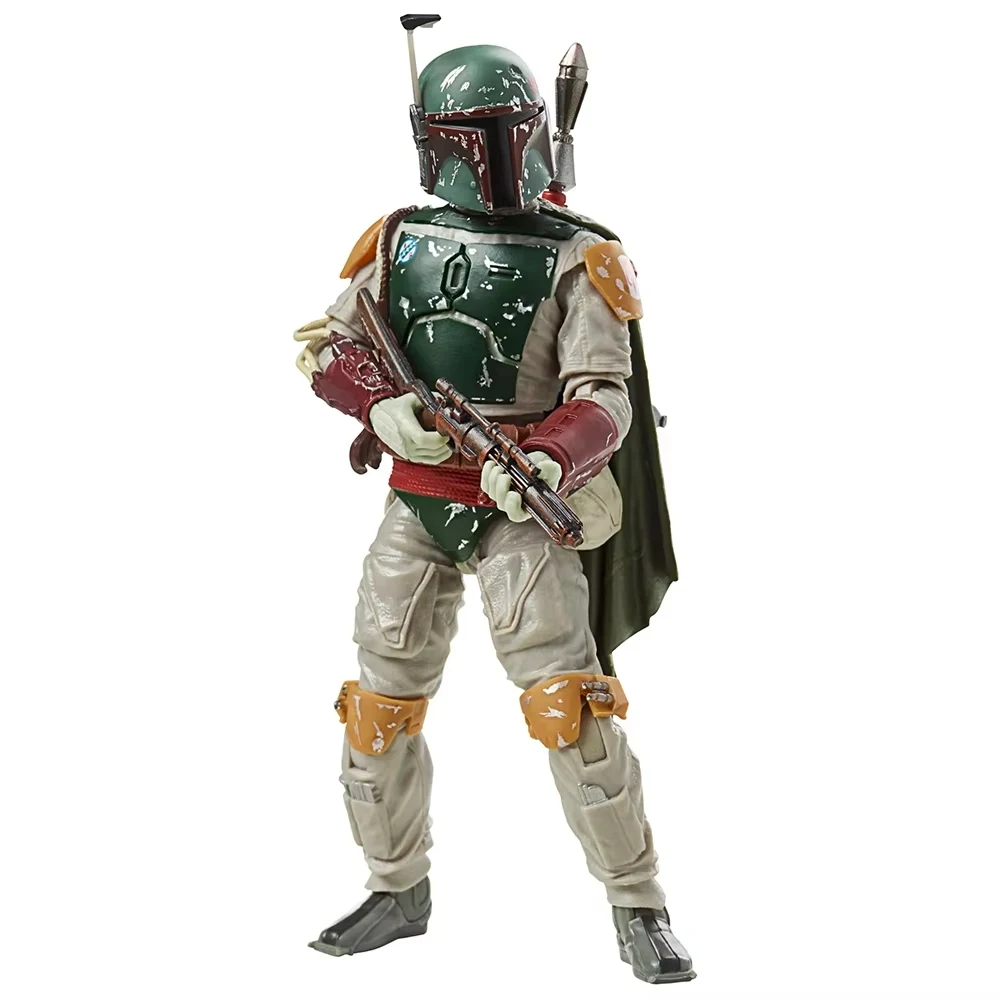 In-Stock Hasbro Star Wars The Black Series Boba Fett (Return of the Jedi 40th Anniversary) 15cm Retro Action Figure Model Toys