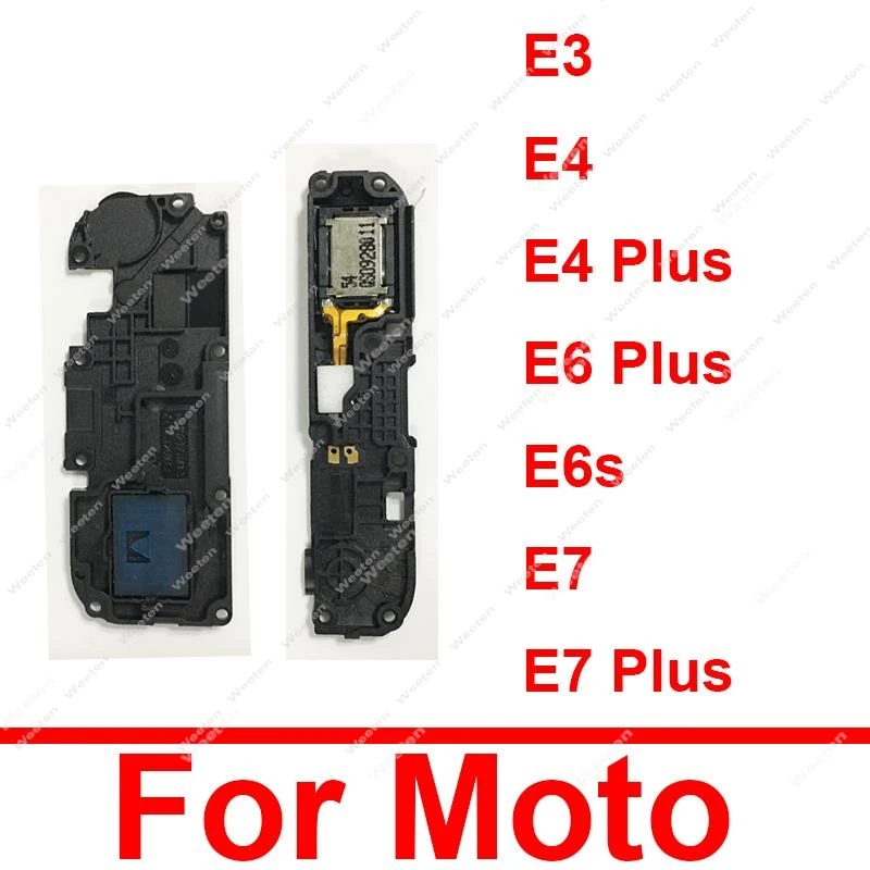 Louder Speaker Buzzer For Motorola Moto E3 E4 Plus E6 Plus E6s E6i E7 E7 Plus E 2020 Louder Speaker Buzzer Ringer Repair Parts