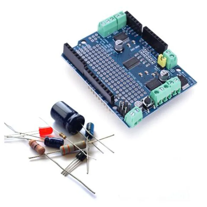 PWM 서보 드라이버 보드 실드 V2 DC 스테퍼 모터 서보 드라이브 모듈 TB6612 Arduino Robot Mega R3용 IIC I2C