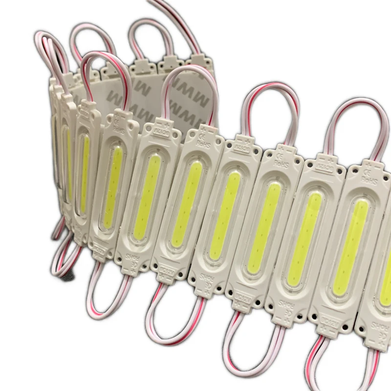 20PCS COB 6LED DC24V LED Module 2W Truck Side Marker Indicator Light Super Bright For Bus Lorry Trailer Warning Lamp