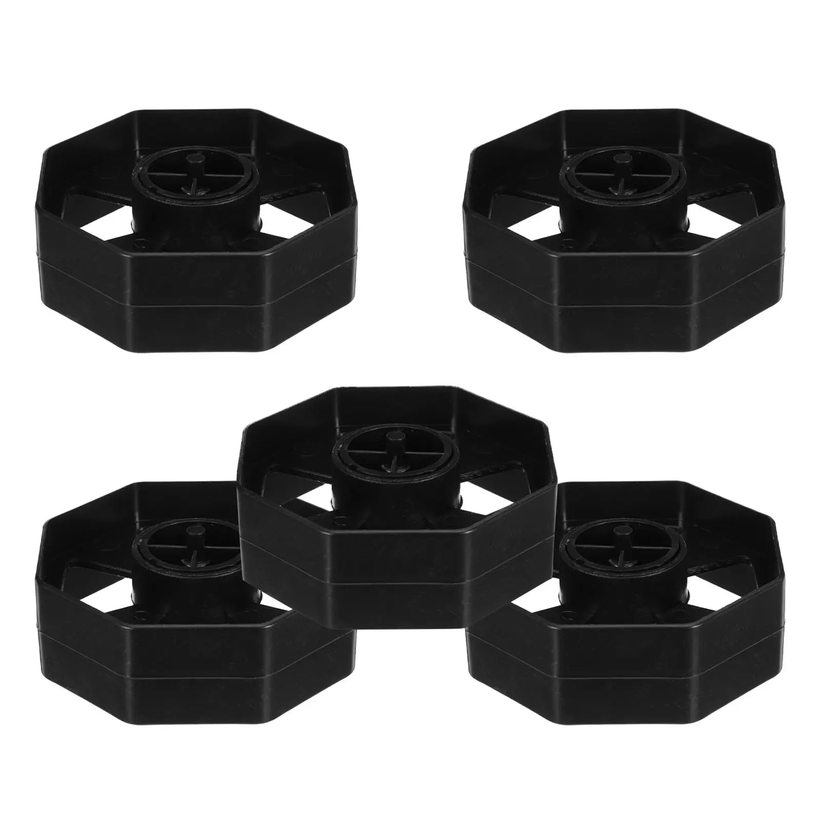 5Set Desktop Tape Dispenser Plastic Roll Inner Wheel Insert Office School Shop Tape Replacement Accessory