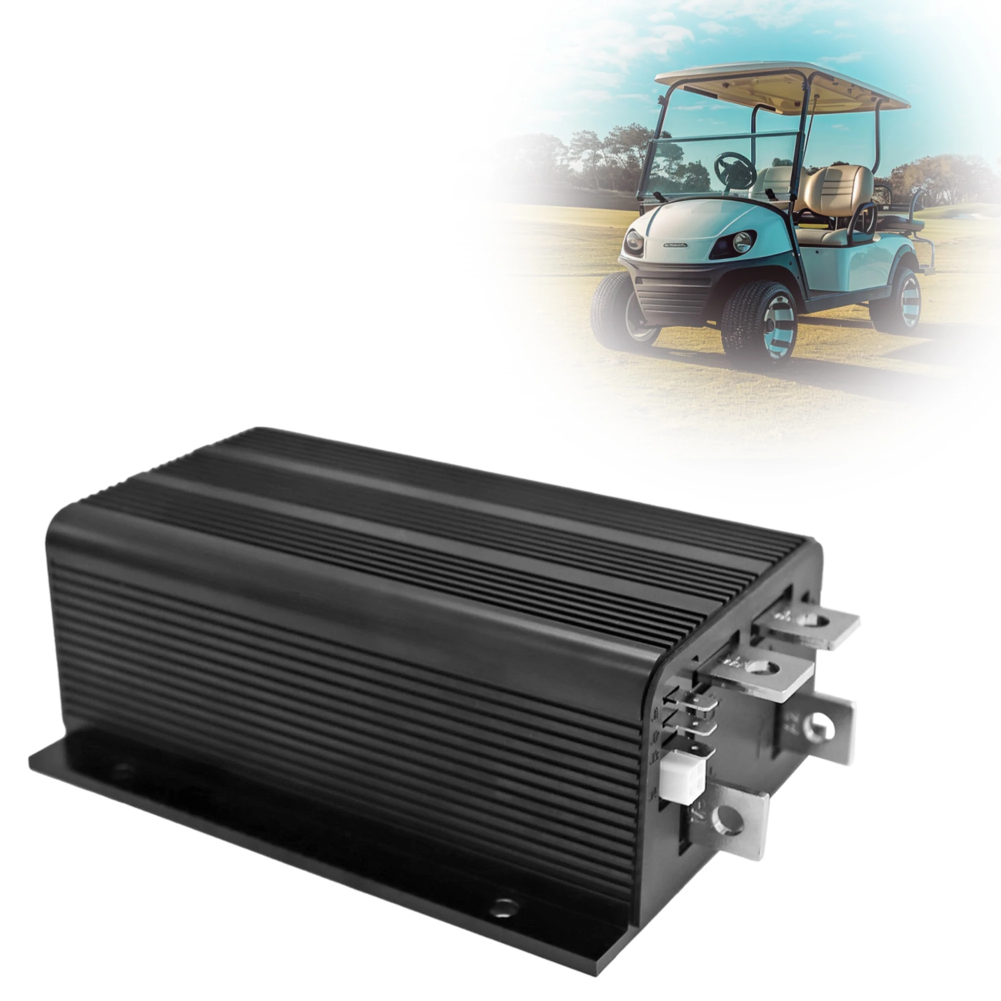 

Контроллер двигателя 36 В, 325 А, 0-5 кОм, замена Curtis Club Car DS Cushman E-Z-GO 1979-1995, тележка для гольфа 1204M-5302, контроллеры скорости