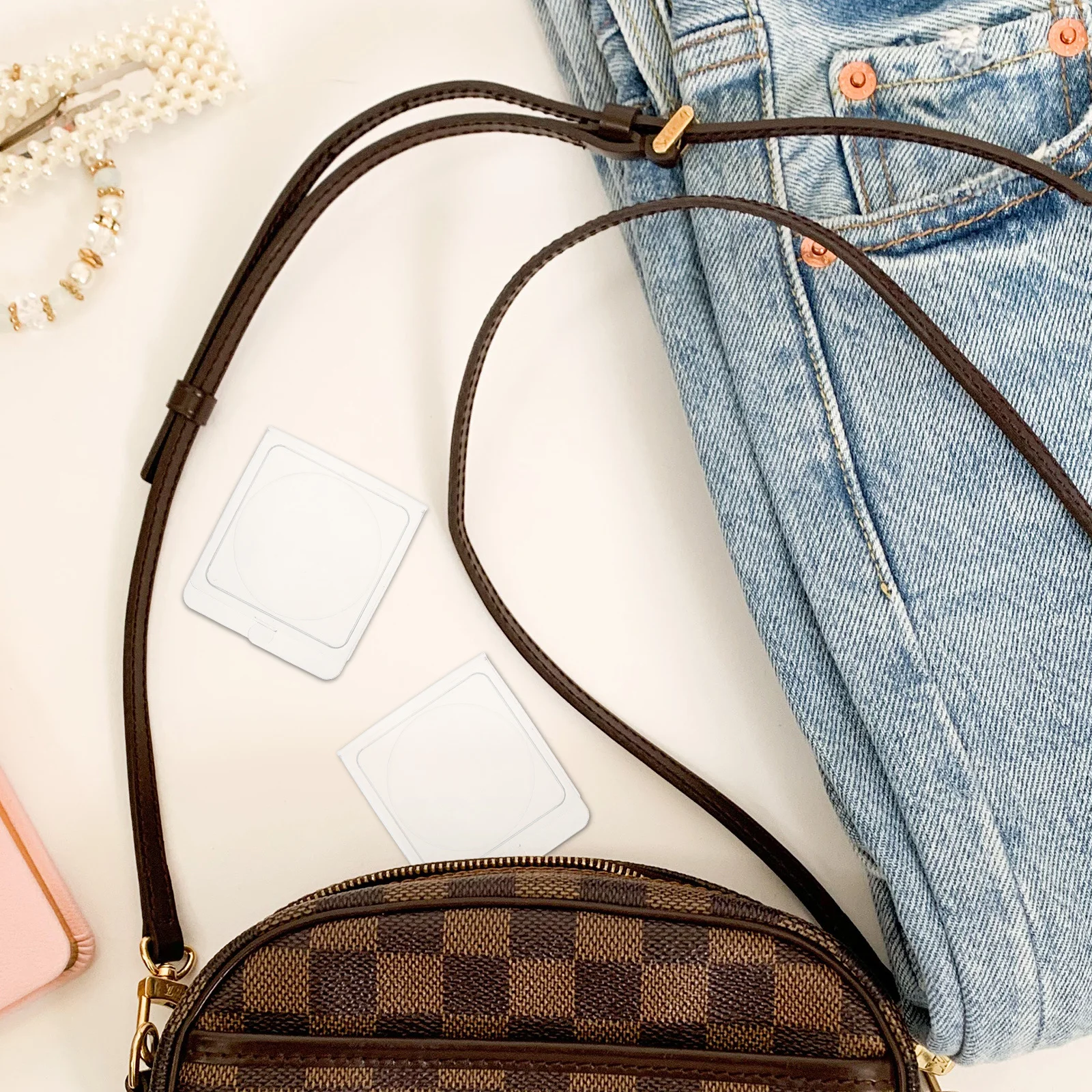 40 pièces de palettes de fard à joues vides 59 mm, boîte de surligneur DIY, boîte de maquillage en plastique transparent, plateaux de maquillage rechargeables, organiseurs pour femmes, beauté personnalisée