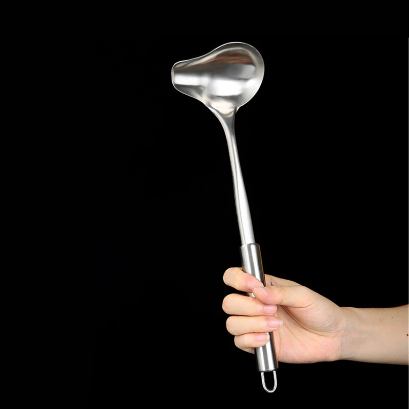 Creative Duck Mouth Soup Spoon Stainless Steel Tablespoons Long Handle Serving Tableware Sauce Tool Kitchen Cooking Utensils