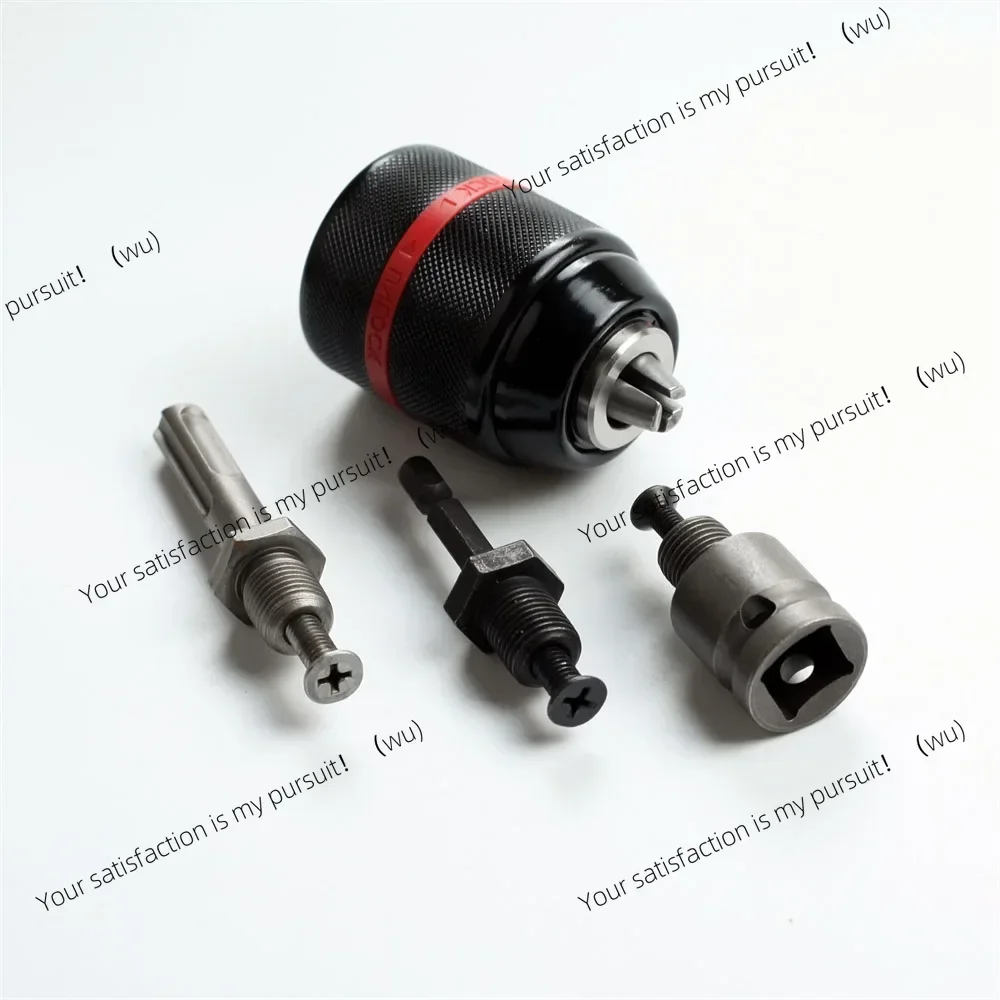 Professional Metal Heavy Duty 1/2-20UNF 1.5-13mm Keyless Drill Chuck Hex Shank/SDS/Socket Square Female Adapter Hardware Tools