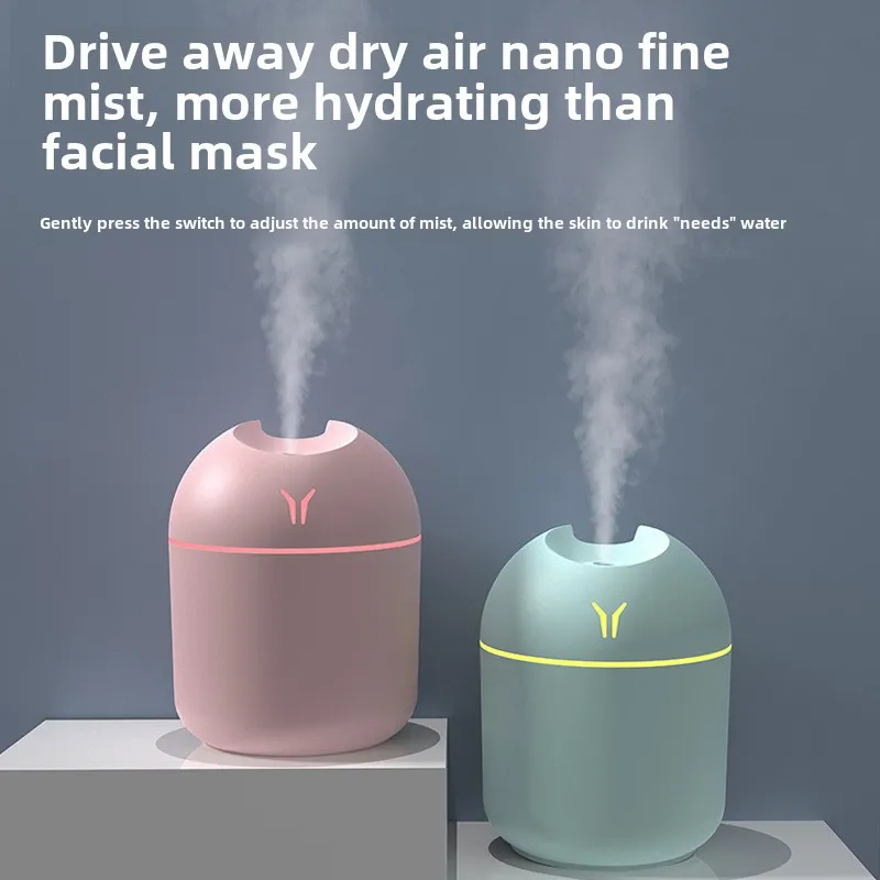 新しいミニ小型 Y 加湿器サイレント加湿器オフィスデスクトップ X5 幸運草加湿器ミニ USB 噴霧器