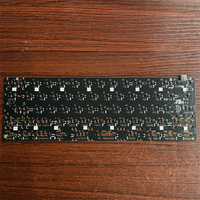 GH60 PCB Board QMK Firmware RGB Light Customization DIY Mechanical Keyboard 60% Kit Support VIA Type C