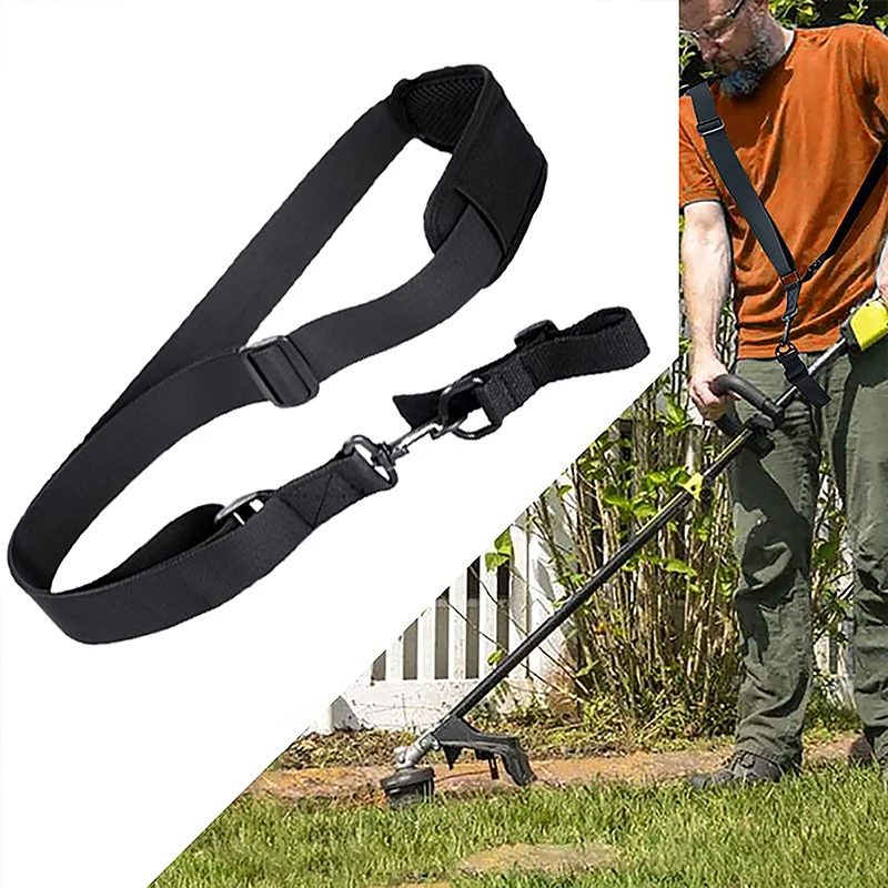 Nylon Padded Belt Shoulder Strap Harness For Brush Cutter Trimmer Lawn Mowers Garden Tools Gasoline Brush Cutter Accessories