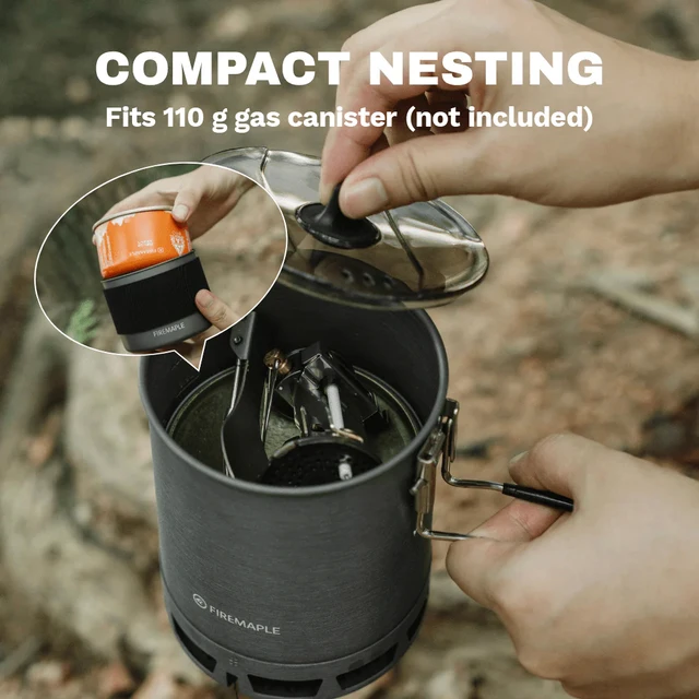 Fire-Maple Petrel Ultralight Cup-Bowl 300ml Portable Heat Protection Cooking Cup for G3 Pot Camping Backpacking Cookware 3