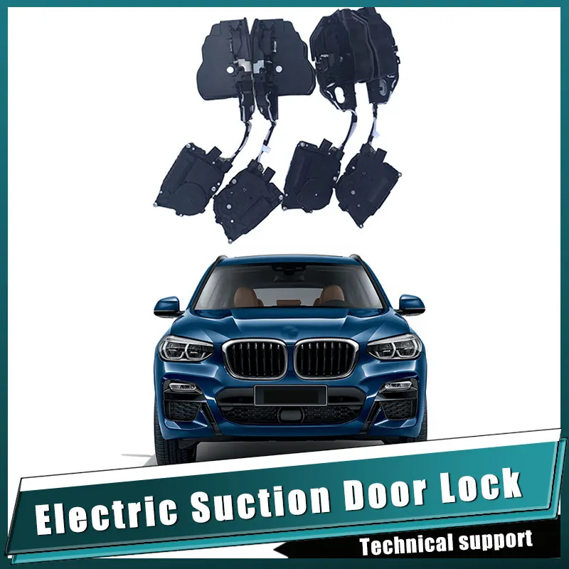 

For BMW X3 F25 2011~2023 Car Soft Close Door Latch Pass Lock Actuator Auto Electric Absorption Suction Silence Closer