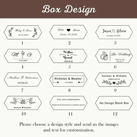 10 best sales लकड़ी का रिंग बॉक्स - №9