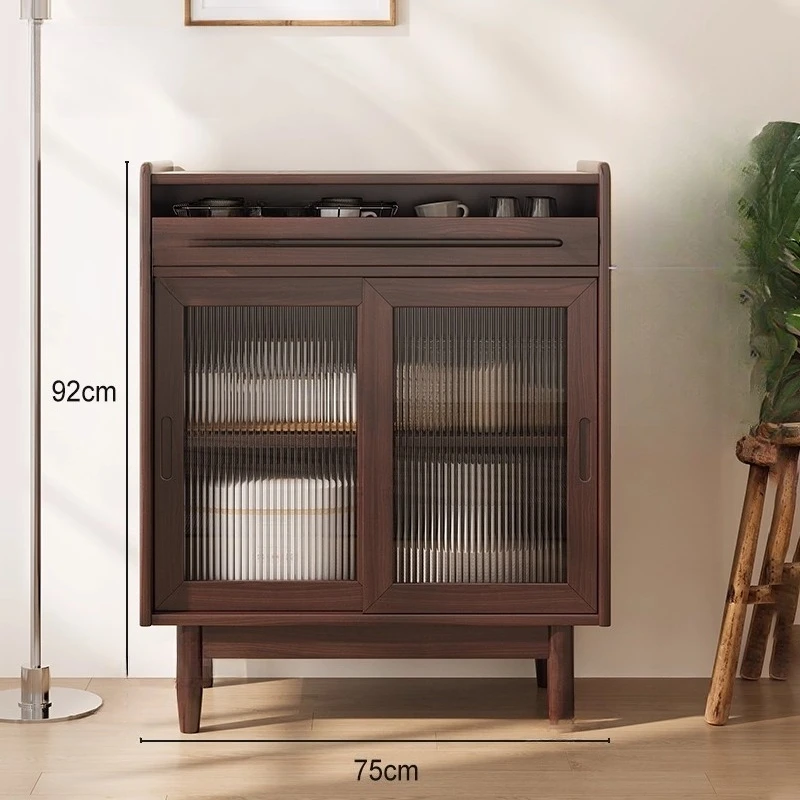 # L Modern Minimalist Living Room Cabinet Interior Coffee Table Elegant Design Display Showcase Vetrina Wooden Esposizione Furni