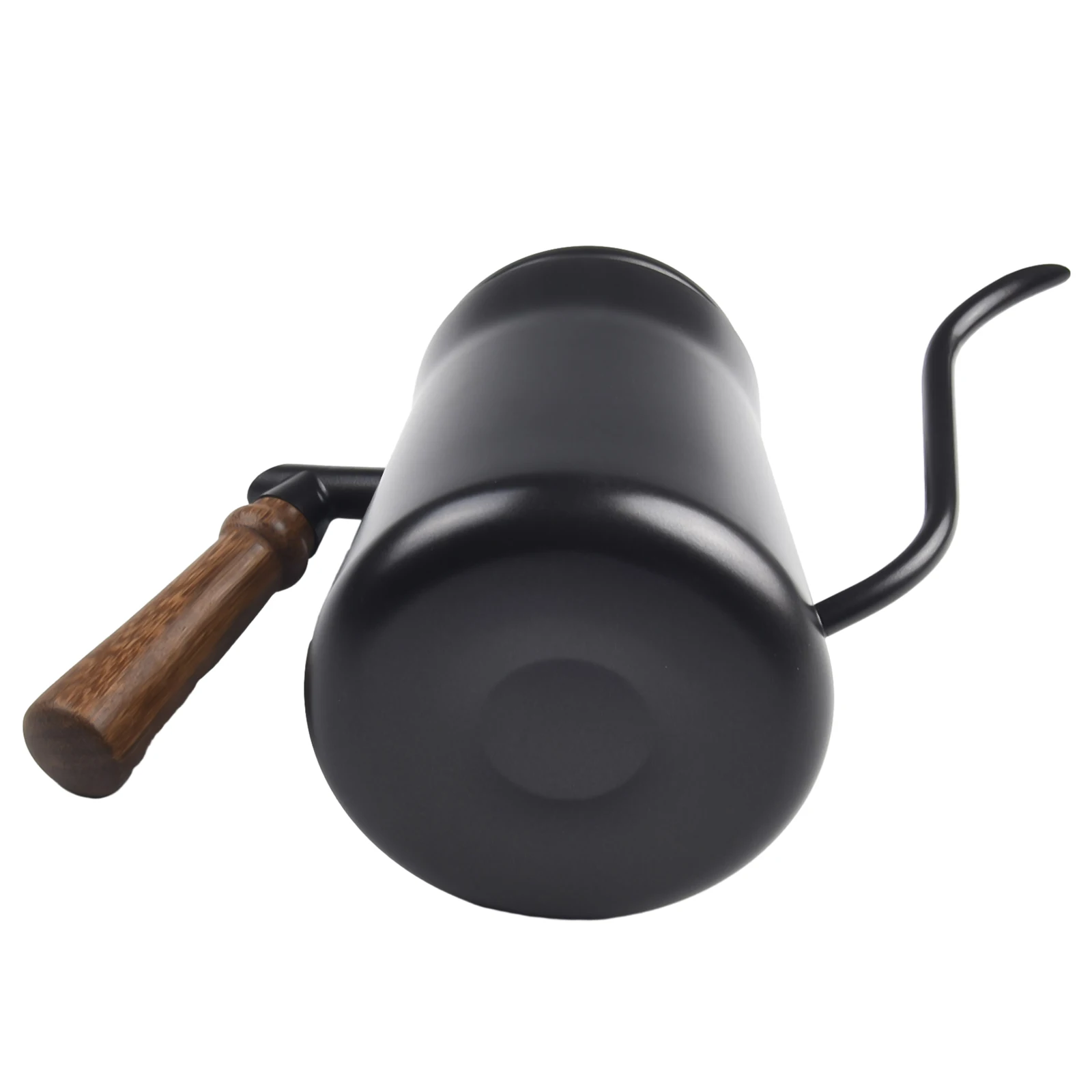 

Curved Spout Gooseneck Kettle with Thermometer for Balanced Water Release in Pour Over Coffee and Tea Processes