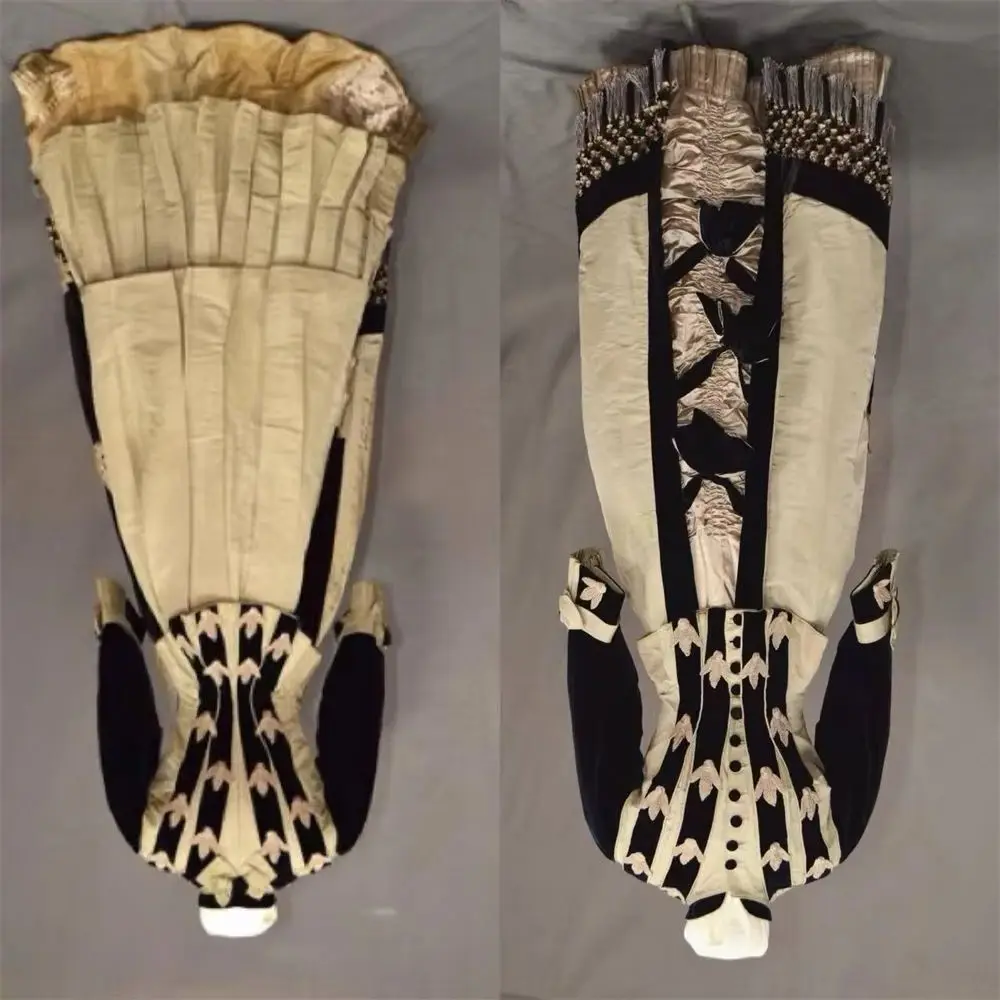 

1895s Edwardian Victorian Afternoon Day Dress Historical Duchess Tea Party Civil War Court Ball Gown