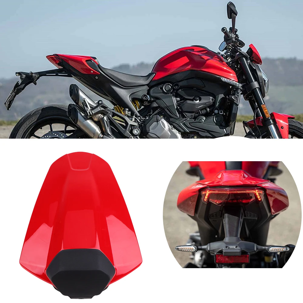 

For Ducati Monster 950 937 Monster950 Monster937 2021 2022 Motorcycle Passenger Pillion Rear Seat Cover Solo Fairing Cowl Parts