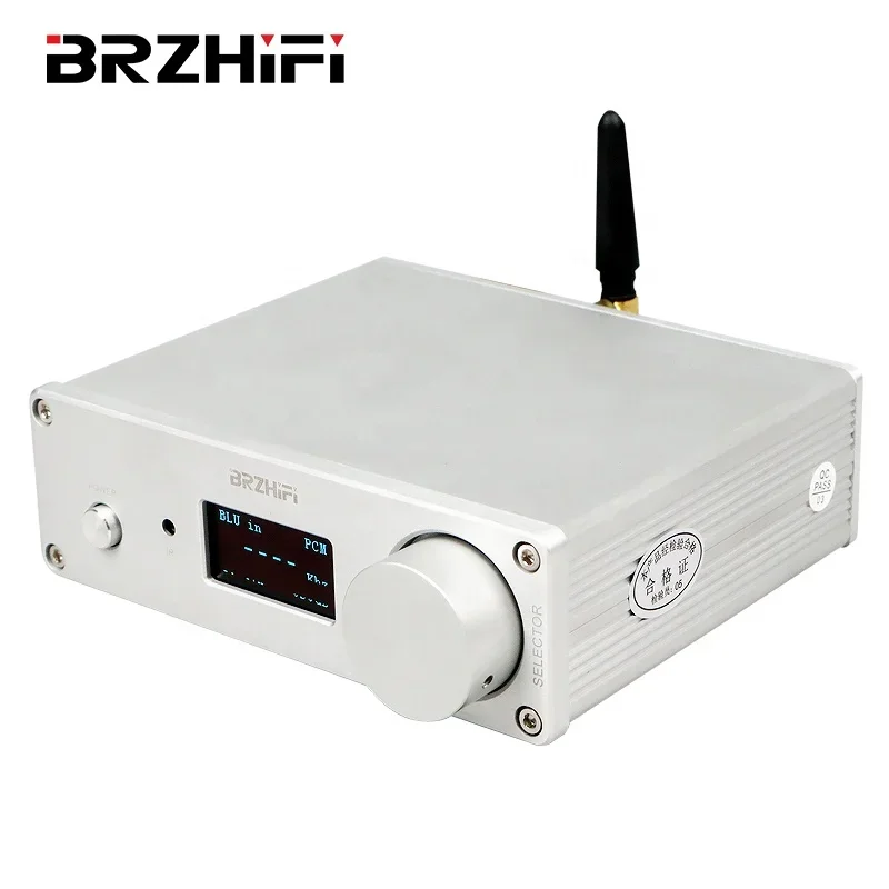 BRZHIFI SU9 Dual Core ES9038 DSD 512 QCC5125 BT5.0 LDAC Wifi DAC Hifi Aluminium Chassis USB Headphone Amplifier Audio Decoder