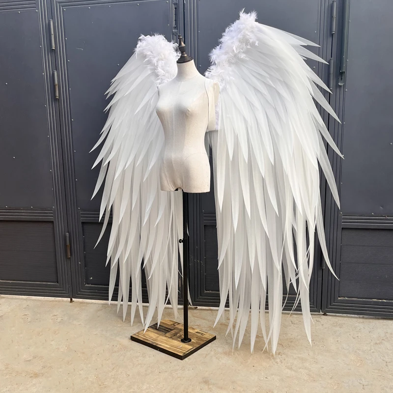 Pink Super Wings Beach Photography Props Fairy Halloween Carnival Model Catwalk Nightclub Performance Accessories