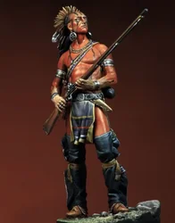 1/20 90mm Scale Resin Figure Model Kit Ancient Indian Warrior Hobby Miniature Diorama Unassembled and Unpainted Free Shipping