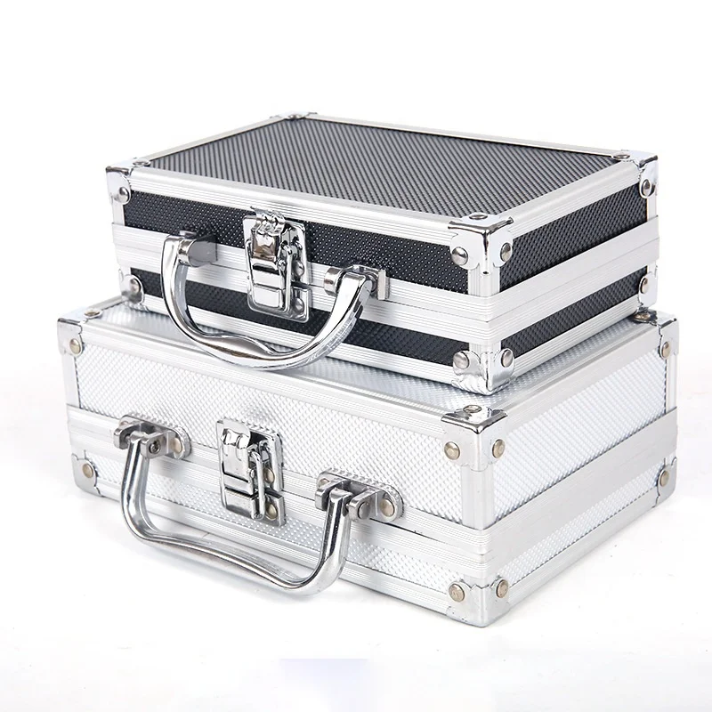 xx-Mini Suitcase Tool Bag Aluminum Workshop Equipment Briefcase Gift Portable Storage Box Toys Toy Complete Toolkit Case Nylon