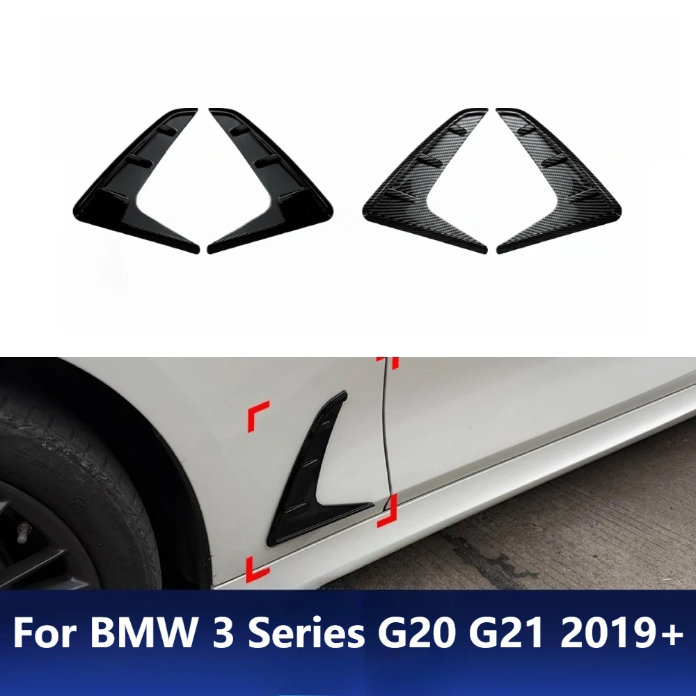 For BMW 3 Series G20 G21 2019+ Fender Badge Vent Sticker Spoiler Cross Border Auto Exterior Modification Upgrade Accessories