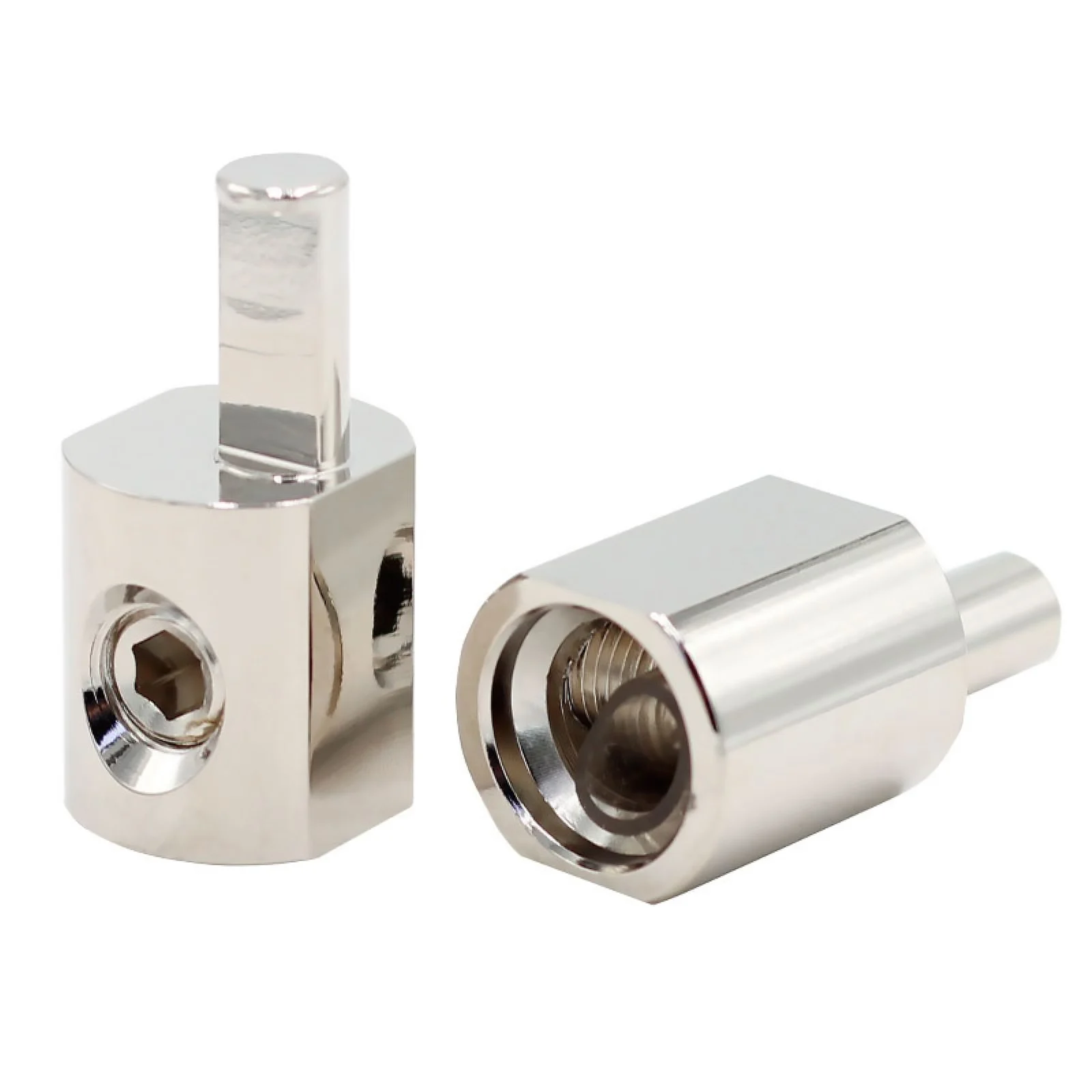 

1 Pair Car Audio Amplifier Power and Ground 1/0 Gauge to 4 Gauge Input Reducer