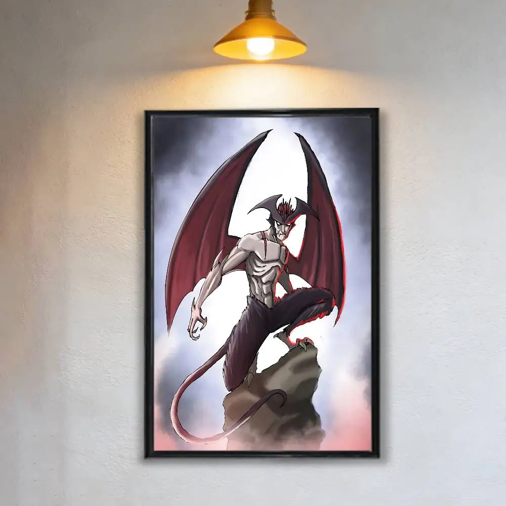 Reincarnation Destiny Akira Fudo Devilman Poster HD Art Wall Waterproof Home Living Room Bedroom Bar Aesthetic Decoration