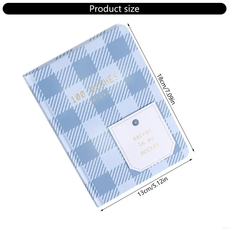 Pocket Note Pad Notebook, Memo Paper Notepad with Hard & Thick Cover, Colorful Notebook, Mini Pocket Hardcover Notepad