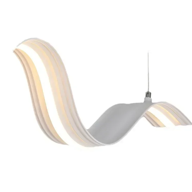 1131A Artpad 50W Dimmable LED Chandelier 100cm Creative Ceiling Light with Remote Control for Dining Room And Living Room