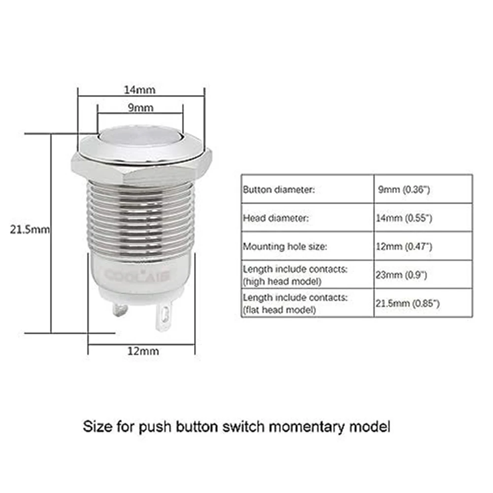 مكونات التبديل الأنيقة والقوية المقاومة للماء، عبوة مريحة مكونة من ستة أشكال تشغيل متنوعة