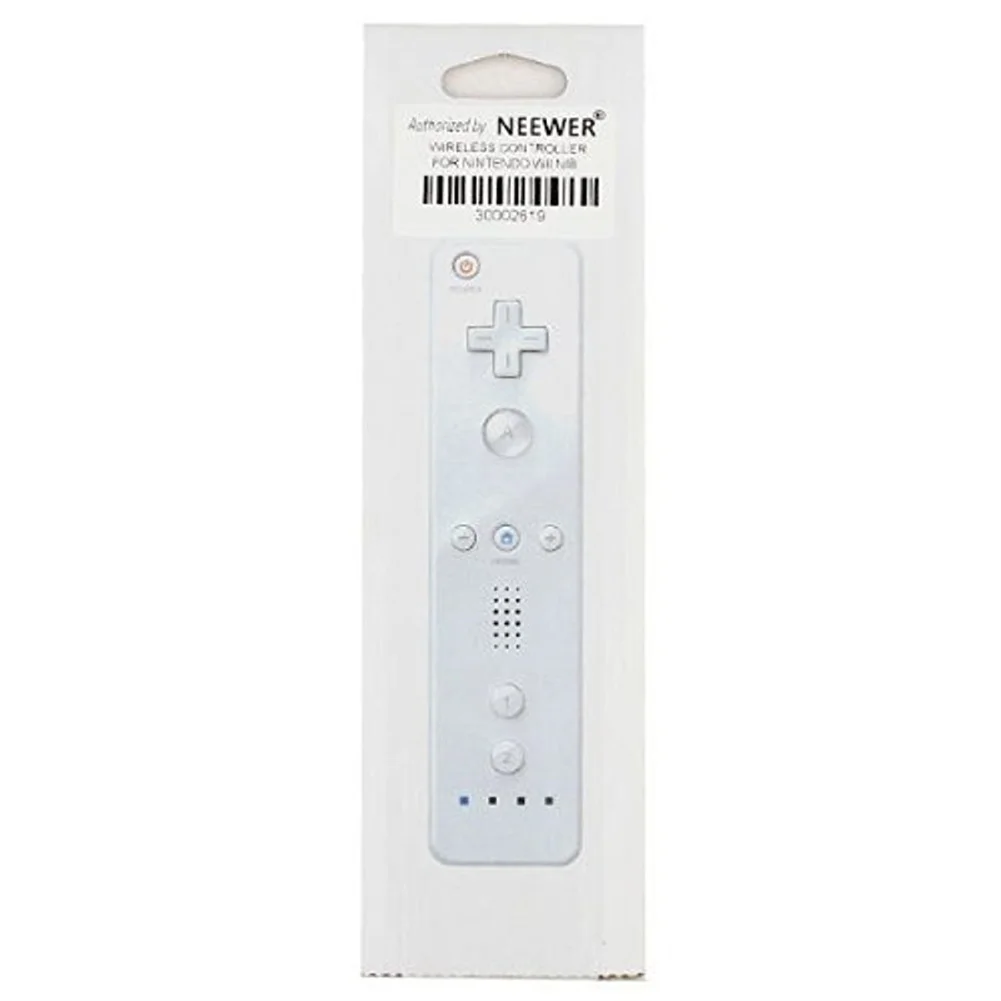 Wii Nib Remote Controller Responsive Motion Sensor Wireless Controller With Built-in Speaker Connect Up To 4 Controllers