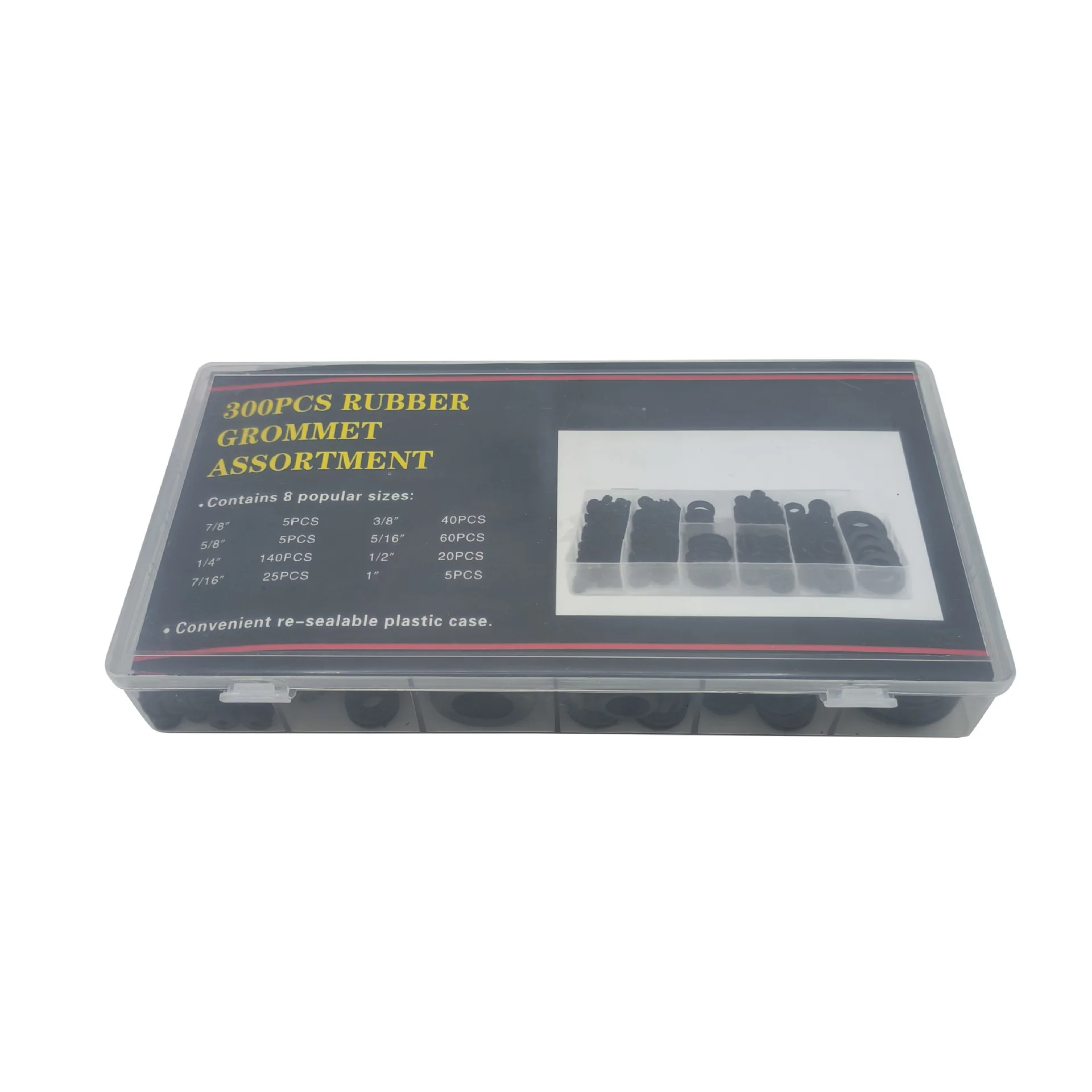 300PC O-ring sealing ring protective coil string coil set rubber wear-resistant, oil resistant, waterproof rubber ring