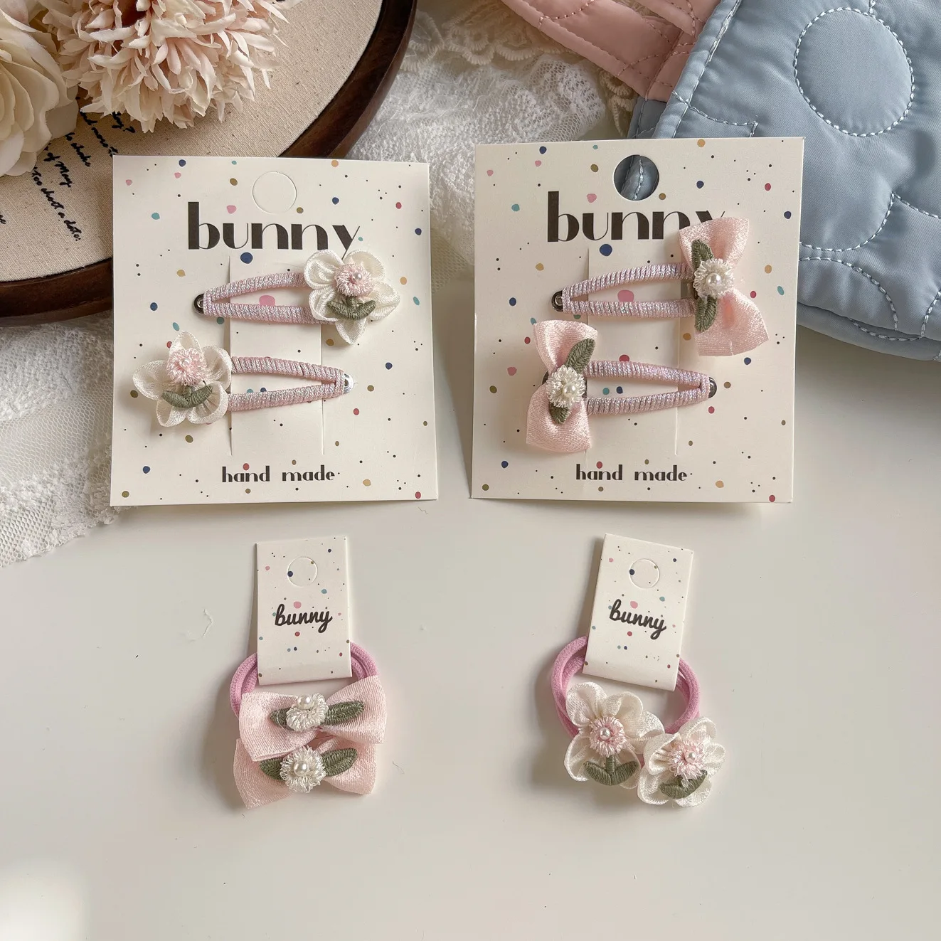 

Детские заколки для волос с розовым цветком, заколки для волос для маленьких девочек, милый бант, веревка для волос, галстуки, резинки для детей, головные уборы, аксессуары для волос