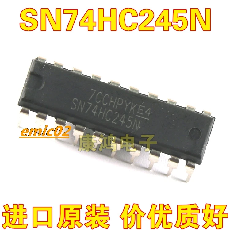 

Оригинальный корпус SN74HC245N 74HC245 DIP-20, 10 шт.