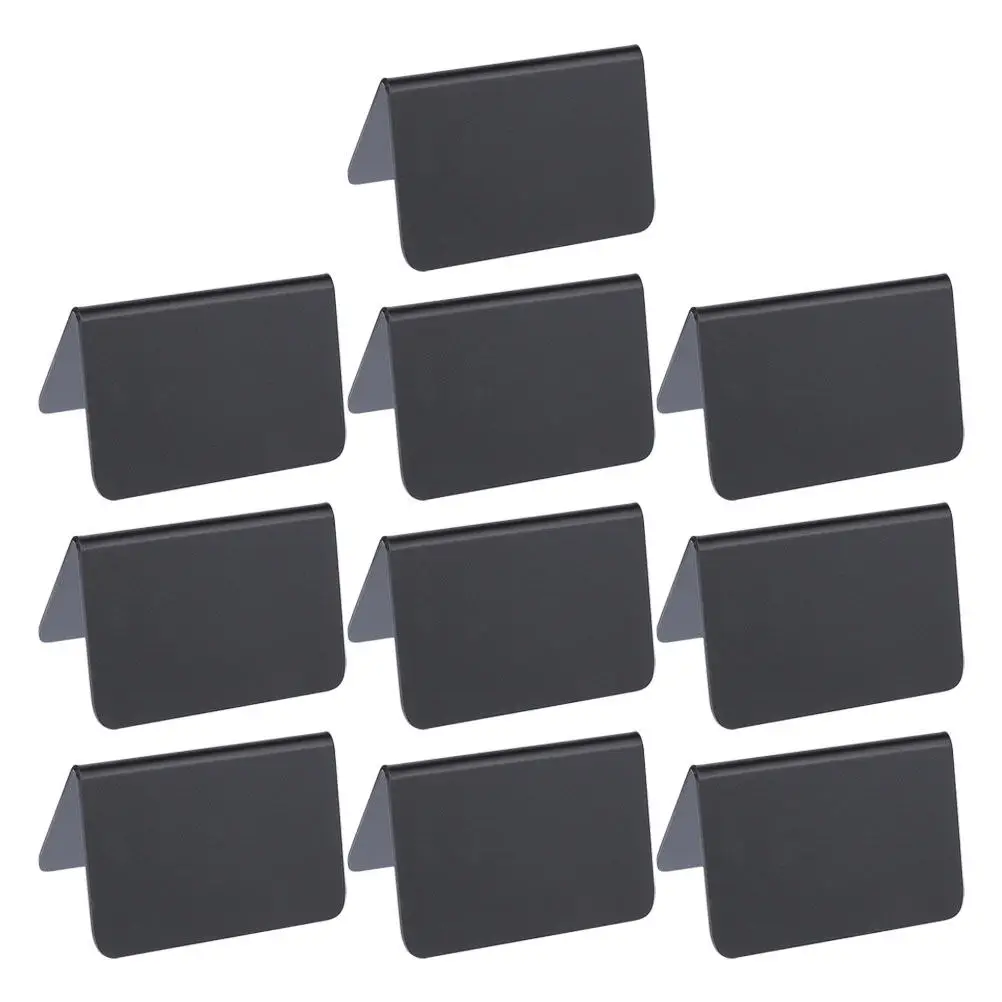10Pcs Premium Acrylic Chalkboards Portable Double-Sided Message Board for Kitchen Office Dorm Home Decoration Erasable