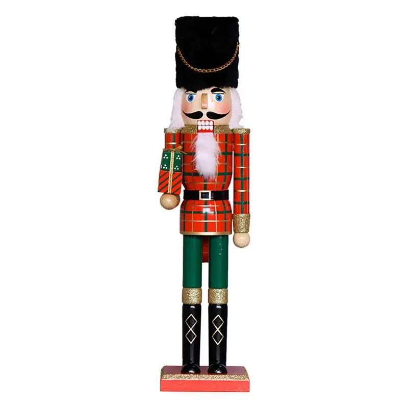 

Nutcracker Figure 19.69in Holiday Nut Cracker Doll Figure Toy Wooden Christmas Nutcracker Festive Nutcracker Soldier Figure