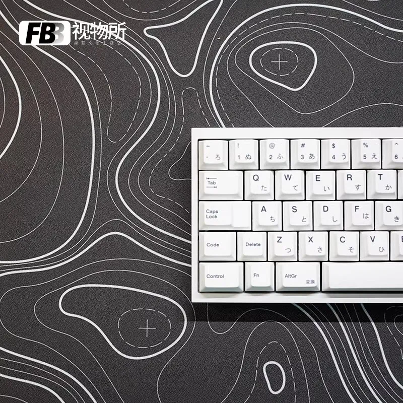 

FBB Mouse Pad Gamer Contour Lines XL HD Custom New Mousepad XXL MousePads Natural Rubber Office Mouse Mats Desktop Mouse Pad